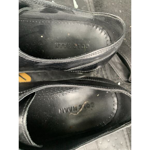 Cole Haan Men's Williams Cap Toe Oxford Black C12202 Size 10 - Picture 2 of 13